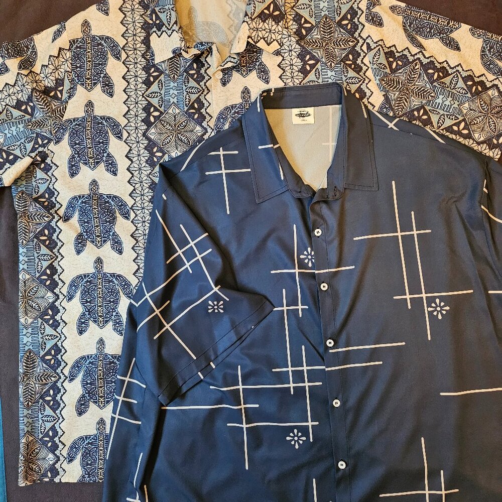 2 Men's button down shirts
